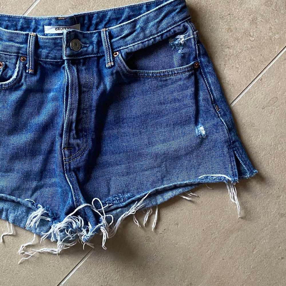 GRLFRND denim shorts